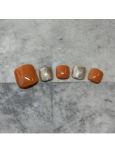 ディプシーネイル(Dipcy nail)/フット5500円定額　1