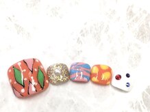 ラックス 尼崎立花(LAX)/フットネイル100分　フルアート