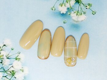 ネイルライフ(NailLife)/チェックネイル