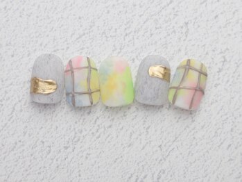 ディー ネイル アイラッシュ ヤバ(DEE nail×eyelash yaba)/A-208 90分アートフリー