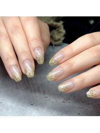 ラメグラデーション