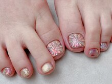 デシカ(DeSica)/大人フラワーネイル＊手描きart