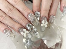 ベーシック ネイルウィザードアカデミー 本厚木店(Basic×NailWizardAcademy)/マグネットアーガイルチェック