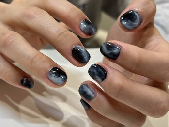 ニュアンスメンズネイル