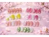 【★春季限定★】春らしい桜ネイルが登場♪定額デザイン￥8980→¥7980