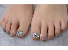 べリンダ 高崎店(BELINDA)の雰囲気(夏にぴったり!キラキラ埋め尽くしFOOTネイル)