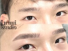ブルーニスタジオ 表参道(bruni studio)/似合わせメンズ眉毛デザイン