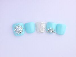 FOOT　爽やかビジュー