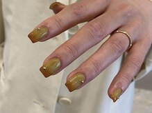 アイネイルズ 天神今泉店(I-nails)/【misa.s】カーキニュアンス