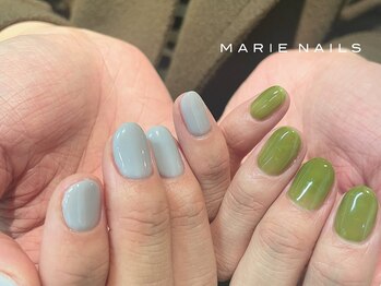 マリーネイルズ 表参道店(MARIE NAILS)/ワンカラー　¥5500　0328a