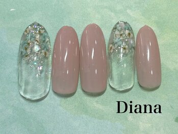 ディアナ ひたちなか高場店(DIANA)/定額ネイル 7,700円 A-136