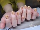 お花畑ネイル