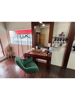 お子様同伴OKのサロン