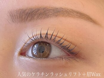 エムズサロン(M.s salon)/ケラチンラッシュリフト＋眉Wax
