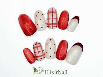 エリクサーネイル 五反田(Elixir Nail)/定額a シンプル／クーポン使用