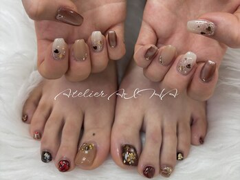 アトリエ アイハ(aiha)/チョコレートネイル