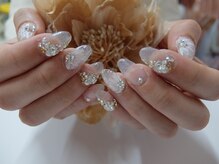 ネイルサロンミキ 横浜(MIKI)/オススメ♪手書きフラワークリア