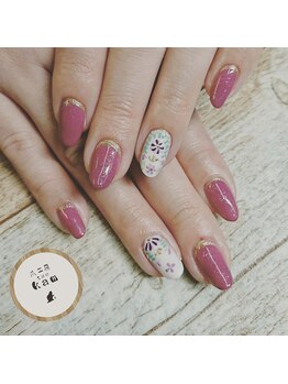 爪工房 コォム(kam)/春ネイル