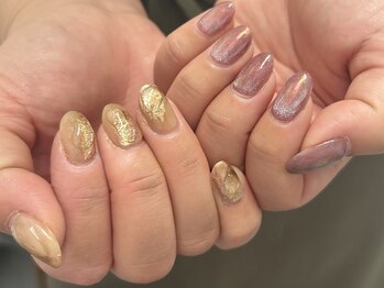 レアース(Lea's)/ちぐはぐネイル