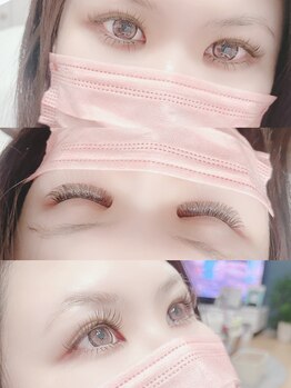 エマ(Ema)/ブラウン×ボリュームラッシュ