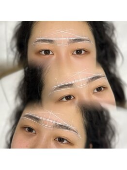 レアファースト/マッピング/眉ワックス/骨格