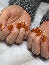 ビタミンカラー★オレンジネイル