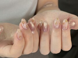 ワンホンネイル・定額・秋