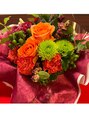 まなかぶら(MANAKABURA) いつも担当させて頂いているお客様からお祝いのお花を頂きました