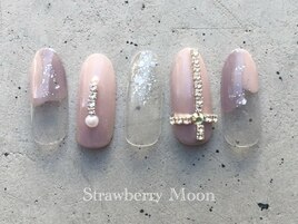 チェーンビジューネイル　8980円