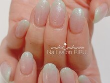 リル(RIRU)/ダブルグラデーションネイル