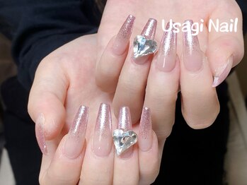 ウサギネイル 新大久保店(usagi nail)/冬ネイル