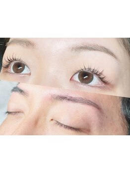 アイブロウメニューがあるサロン