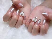 エンジェルガーデンネイル 池袋店(Angelgarden nail)/ミラーグラデ
