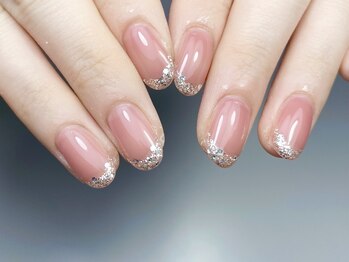 ネイルカラーリリー(Nail Calla Lilly)/ラメフレンチ*