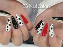 イーサンネイルサロン(E3 Nail salon)/長さだし持ち込みデザイン