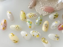 金木犀 札幌駅前店/ミモザデザインネイル