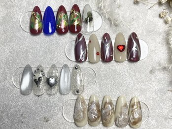 ムーミー 王子店(muu mii)の写真/【ネイルデビュ-に♪定額メニュ-<¥5500~¥7880>】忙しい方でも時短コ-ス,人気のenoiマグカラ-も有り◎[王子]