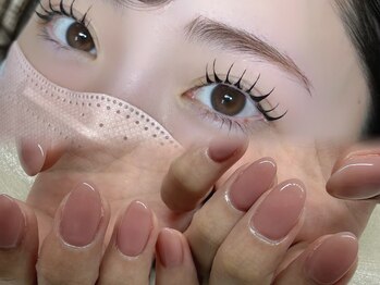 シェリー(Cherie)の写真/忙しいあなたへ♪ネイル＆アイ同時施術可能！電話で予約、時短でおしゃれ度UP！◎