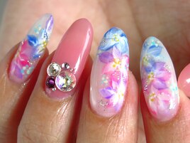 華やか♪グラデーションフラワー