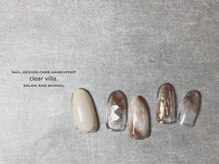 ネイルサロンクリアヴィラ(nail salon clear villa)/nuance designコース￥9990