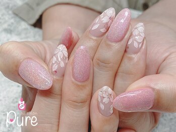 ピュア(Pure)/フラワーネイル