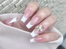 エムネイル(M-Nail)/★パールビジューフレンチ★