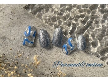 ピュアネイルアンドオンディーヌ/定額シンプルデザイン