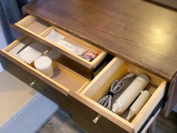 トトノエ(totonoe.)/アメニティーもご用意充実です!