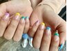 【Maho指名】パラジェル使用！handカラグラorフレンチ　￥6500