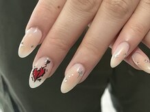 ゆびノさき/チークネイル