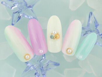 シューズネイルプロデュース/定額華やかアート