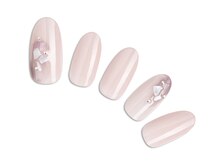 プラスネイル 池袋西口店(PLUS NAIL)/【622】塗りかけ×シェル￥6,589