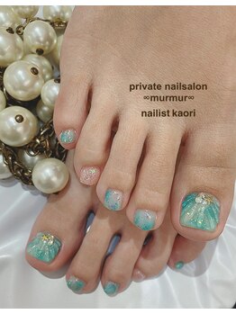 プライベート ネイルサロン マーマ(murmur)/人魚の鱗ネイル