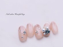 ネイルサロン ハートフルキー(Heartful key)/ワンホンネイル¥10500